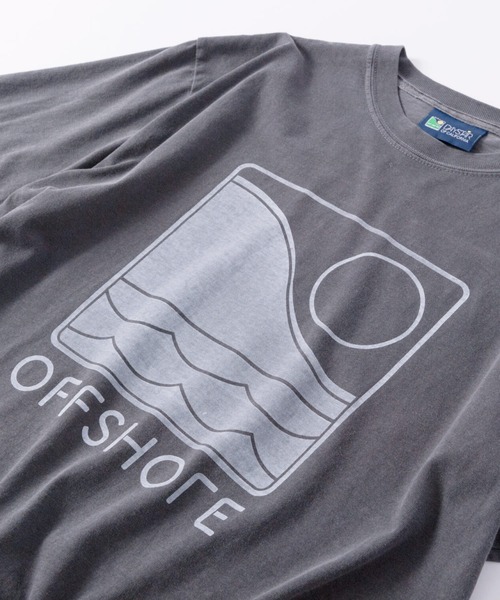 OFFSHORE（オフショア）の「ONE TONE LOGO TEE（Tシャツ/カットソー・メンズ・ホワイト/ブルー/チャコールグレー・XL/XXL/L/M/S）」の17枚目の写真