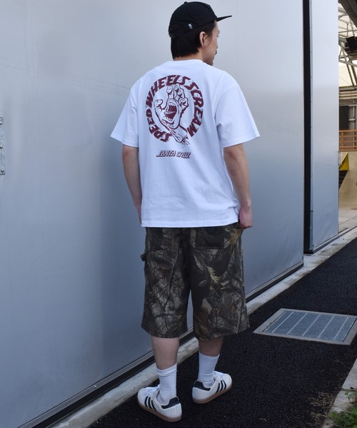 SANTA CRUZ(サンタクルーズ)の「SANTA CRUZ/サンタクルーズ メンズ ハーフパンツ スウェットパンツ リアルツリー ムラサキ限定 502262504(その他パンツ・メンズ・リアルツリーカモ・L/M)」の6枚目の写真