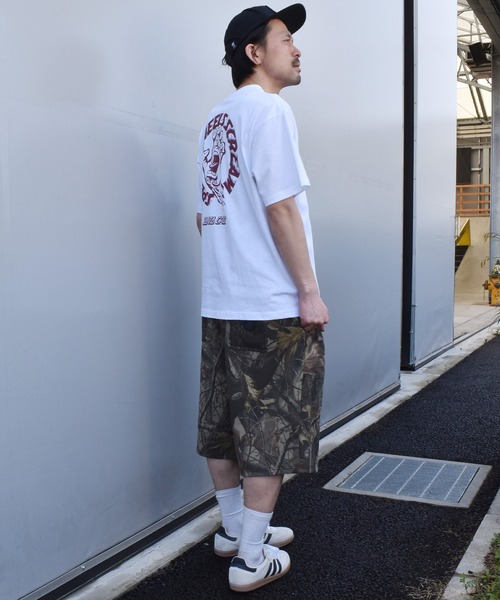 SANTA CRUZ(サンタクルーズ)の「SANTA CRUZ/サンタクルーズ メンズ ハーフパンツ スウェットパンツ リアルツリー ムラサキ限定 502262504(その他パンツ・メンズ・リアルツリーカモ・L/M)」の4枚目の写真