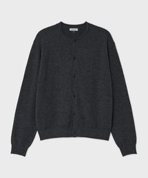 BELIER（ベルリエ）の「シティラウンドネックカーディガン - チャコールグレー（カーディガン/ボレロ）」