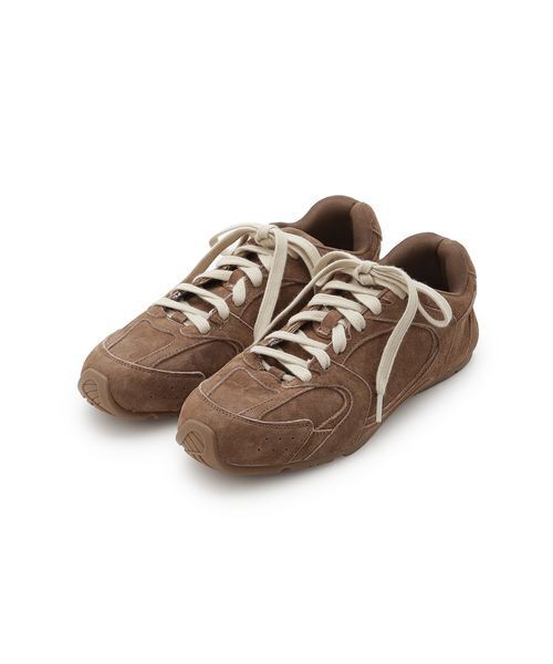 FRAY I.D(フレイアイディー)の「【MOHI】レースリボンスニーカー(スニーカー・レディース・グレー/ブラウン/ベージュ・22.5/23.5/24.5)」の18枚目の写真