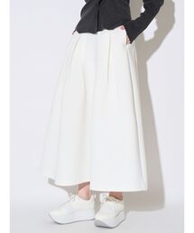 ELENDEEK（エレンディーク）の「ジャージータックフレアスカート（スカート）」