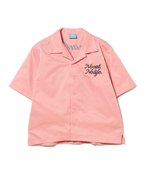 mmts(マミタス)の「猫刺繍 開襟シャツ(シャツ/ブラウス・レディース・ブラック/ピンク・X-LARGE/MEDIUM)」の14枚目の写真