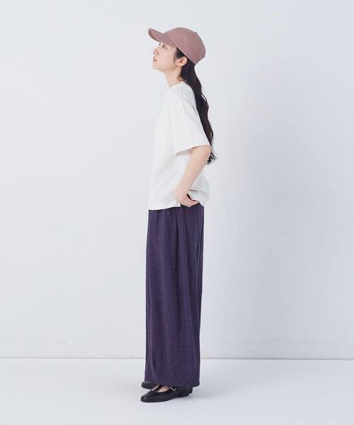 conges payes ADIEU TRISTESSE（コンジェ ペイエ アデュートリステス）の「ichiro yamaguci.半袖Ｔシャツ（Tシャツ/カットソー・レディース・ブルーグレー/グレイッシュベージュ/ブラック・FREE）」の20枚目の写真