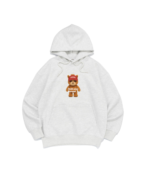 COSO（コソ）の「CCキャップホースフードTシャツ(ブラック)（パーカー・レディース・ブラック・2/1）」の2枚目の写真