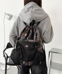 ∴WEGO/別注Dickiesメッシュポケットナップサック