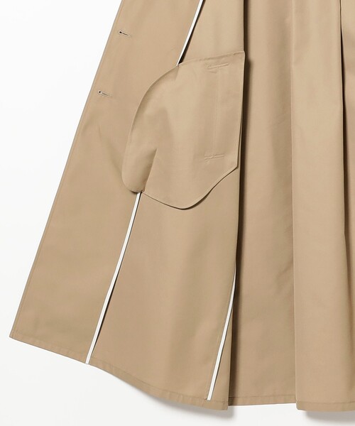 Demi-Luxe BEAMS（デミルクス ビームス）の「ライト ツイル トレンチコート（トレンチコート・レディース・ベージュ/ネイビー・36/38/34）」の15枚目の写真