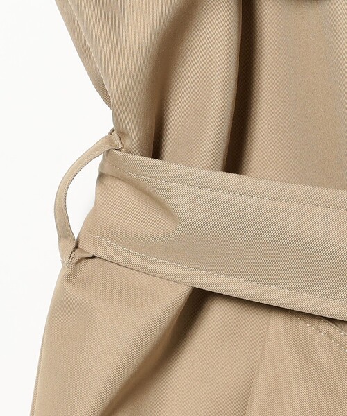 Demi-Luxe BEAMS（デミルクス ビームス）の「ライト ツイル トレンチコート（トレンチコート・レディース・ベージュ/ネイビー・36/38/34）」の17枚目の写真