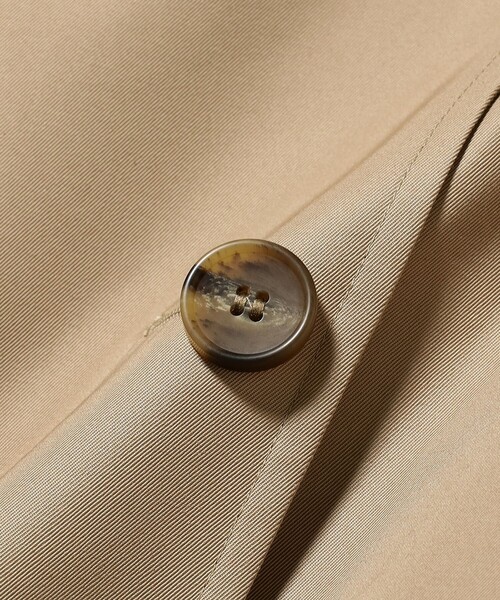 Demi-Luxe BEAMS（デミルクス ビームス）の「ライト ツイル トレンチコート（トレンチコート・レディース・ベージュ/ネイビー・36/38/34）」の18枚目の写真