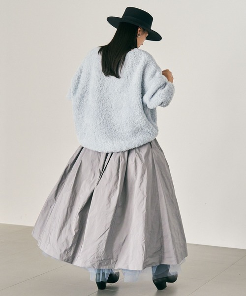 Chaos（カオス）の「Chaos(カオス)/ ランダムチャーチルスカート（スカート・レディース・イエロー系その他4/ライトグレー・FREE）」の5枚目の写真