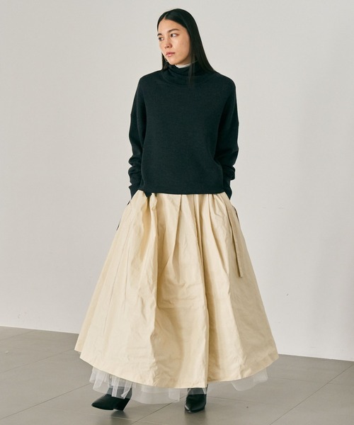 Chaos（カオス）の「Chaos(カオス)/ ランダムチャーチルスカート（スカート・レディース・イエロー系その他4/ライトグレー・FREE）」の16枚目の写真