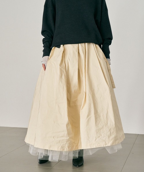 Chaos（カオス）の「Chaos(カオス)/ ランダムチャーチルスカート（スカート・レディース・イエロー系その他4/ライトグレー・FREE）」の20枚目の写真