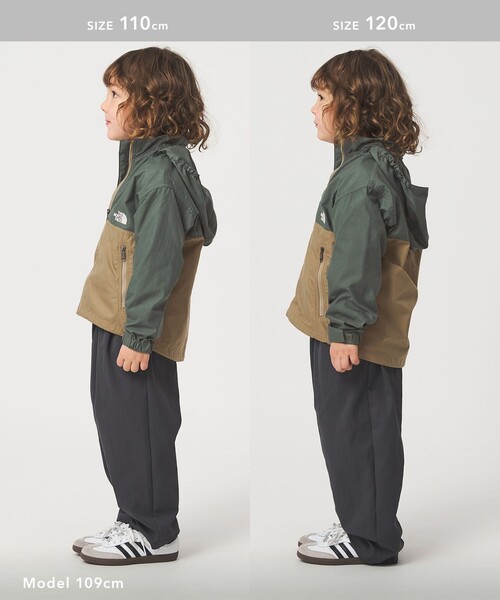 THE NORTH FACE（ザノースフェイス）の「＜THE NORTH FACE＞トドラー コンパクトジャケット / キッズ  110cm-120cm（ブルゾン・キッズ・オリーブ/ブラック/ピンク・120cm/110cm）」の7枚目の写真