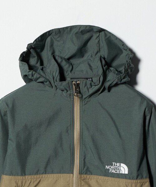 THE NORTH FACE（ザノースフェイス）の「＜THE NORTH FACE＞トドラー コンパクトジャケット / キッズ  110cm-120cm（ブルゾン・キッズ・オリーブ/ブラック/ピンク・120cm/110cm）」の10枚目の写真