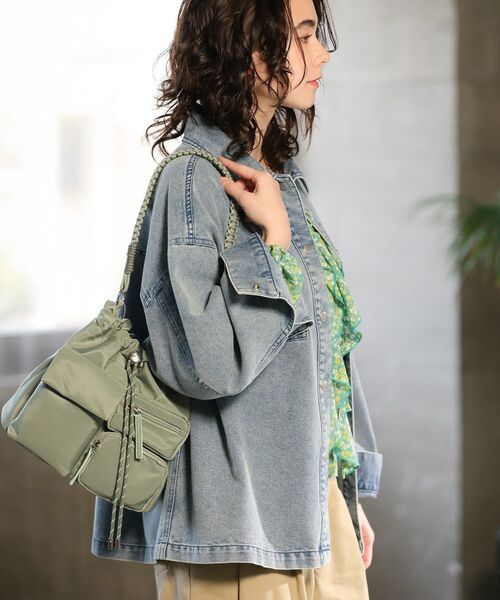 Green　Parks（グリーンパークス）の「【10ポケBag】収納アドバイザー監修ショルダーバッグ（ショルダーバッグ・レディース・アイボリー/ブラック/カーキ/ブルー・FREE）」の20枚目の写真