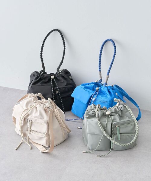 Green　Parks（グリーンパークス）の「【10ポケBag】収納アドバイザー監修ショルダーバッグ（ショルダーバッグ・レディース・アイボリー/ブラック/カーキ/ブルー・FREE）」の22枚目の写真