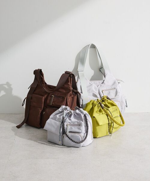 Green Parks(グリーンパークス)の「【10ポケBag】収納アドバイザー監修ショルダーバッグ(ショルダーバッグ・レディース・アイボリー/ブラック/カーキ/ブルー/ライトグレー/ブラウン/グリーン系その他3・FREE)」の21枚目の写真