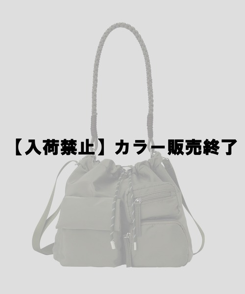 Green Parks(グリーンパークス)の「【10ポケBag】収納アドバイザー監修ショルダーバッグ 500mlボトル収納可能(ショルダーバッグ・レディース・アイボリー/ブラック/カーキ系1/ブルー/ライトグレー/ブラウン/グリーン系その他3/レオパード/ベージュ/レッド/ピンク/カーキ・FREE)」の8枚目の写真
