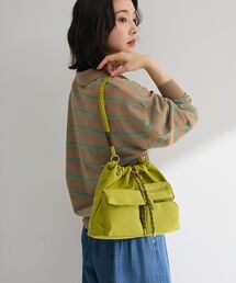 【10ポケBag】収納アドバイザー監修ショルダーバッグ 500mlボトル収納可能