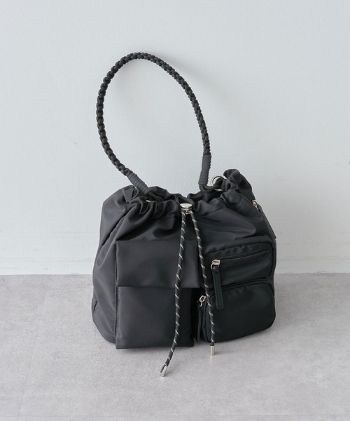 Green　Parks（グリーンパークス）の「【10ポケBag】収納アドバイザー監修ショルダーバッグ（ショルダーバッグ・レディース・アイボリー/ブラック/カーキ/ブルー・FREE）」の7枚目の写真