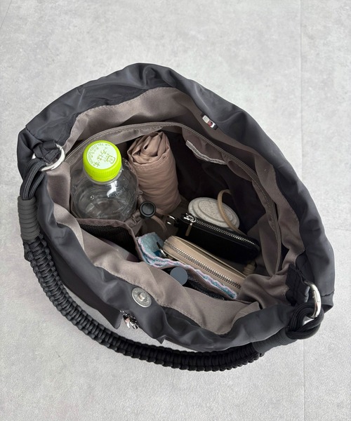 Green　Parks（グリーンパークス）の「【10ポケBag】収納アドバイザー監修ショルダーバッグ（ショルダーバッグ・レディース・アイボリー/ブラック/カーキ/ブルー・FREE）」の5枚目の写真