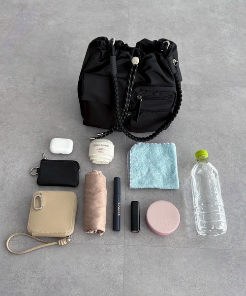 Green　Parks（グリーンパークス）の「【10ポケBag】収納アドバイザー監修ショルダーバッグ（ショルダーバッグ・レディース・アイボリー/ブラック/カーキ/ブルー・FREE）」の6枚目の写真