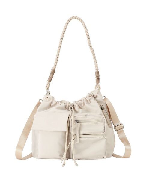 Green Parks(グリーンパークス)の「【10ポケBag】収納アドバイザー監修ショルダーバッグ(ショルダーバッグ・レディース・アイボリー/ブラック/カーキ/ブルー/ライトグレー/ブラウン/グリーン系その他3/レオパード/ベージュ/レッド/ピンク・FREE)」の17枚目の写真