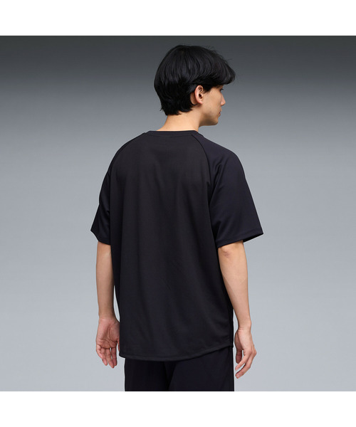 PUMA(プーマ)の「PUMA プーマ メンズ バスケットボール シンプル ビッグロゴ 半袖 Tシャツ(Tシャツ/カットソー・メンズ・ブラック系その他/ブラック・SMALL/X-LARGE/XX-LARGE/MEDIUM/LARGE)」の3枚目の写真