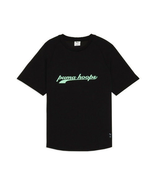 PUMA(プーマ)の「PUMA プーマ メンズ バスケットボール シンプル ビッグロゴ 半袖 Tシャツ(Tシャツ/カットソー・メンズ・ブラック系その他/ブラック・SMALL/X-LARGE/XX-LARGE/MEDIUM/LARGE)」の5枚目の写真