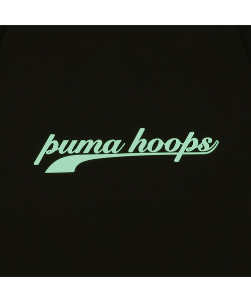 PUMA(プーマ)の「PUMA プーマ メンズ バスケットボール シンプル ビッグロゴ 半袖 Tシャツ(Tシャツ/カットソー・メンズ・ブラック系その他/ブラック・SMALL/X-LARGE/XX-LARGE/MEDIUM/LARGE)」の8枚目の写真
