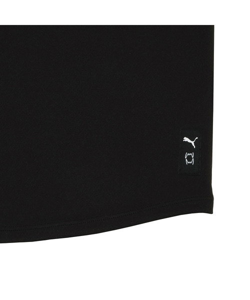 PUMA(プーマ)の「PUMA プーマ メンズ バスケットボール シンプル ビッグロゴ 半袖 Tシャツ(Tシャツ/カットソー・メンズ・ブラック系その他/ブラック・SMALL/X-LARGE/XX-LARGE/MEDIUM/LARGE)」の9枚目の写真
