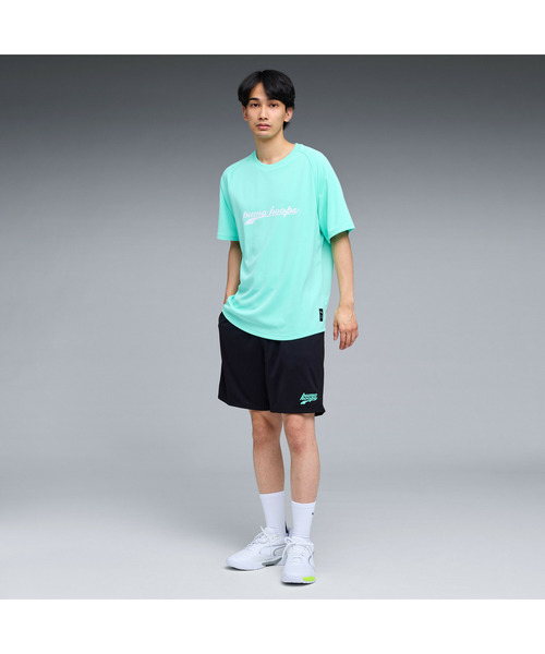 PUMA(プーマ)の「PUMA プーマ メンズ バスケットボール シンプル ビッグロゴ 半袖 Tシャツ(Tシャツ/カットソー・メンズ・ブラック系その他/ブラック・SMALL/X-LARGE/XX-LARGE/MEDIUM/LARGE)」の11枚目の写真