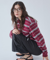 LeSportsac（レスポートサック）の「ボーダーラガーシャツ（Tシャツ/カットソー）」