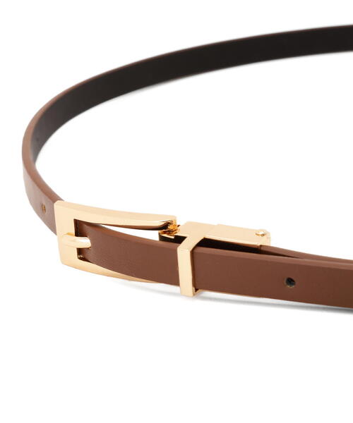 EDIT COLOGNE（エディットコロン）の「リバーシブルベルト（ベルト・レディース・ブラウン/ベージュ/ブラック・ﾌﾘ-）」の8枚目の写真