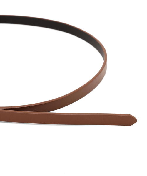 EDIT COLOGNE（エディットコロン）の「リバーシブルベルト（ベルト・レディース・ブラウン/ベージュ/ブラック・ﾌﾘ-）」の9枚目の写真