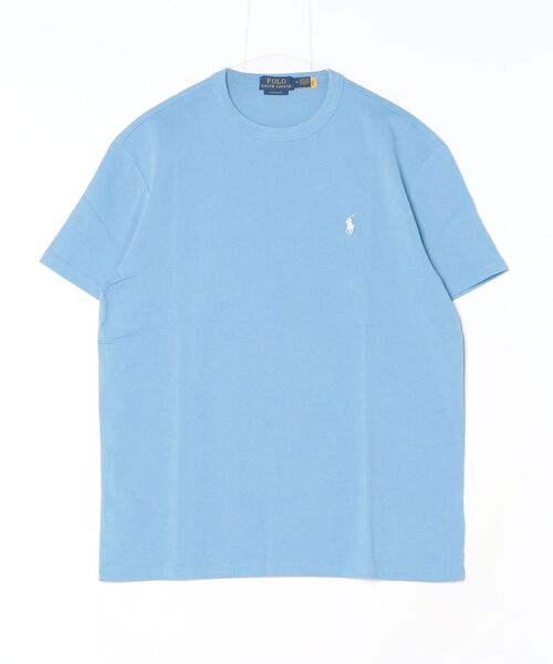 POLO RALPH LAUREN（ポロ ラルフ ローレン）の「クラシック フィット ジャージー クルーネック Tシャツ（Tシャツ/カットソー・メンズ・ブルー系2・M/L/XS/XL/S/XXL）」の3枚目の写真