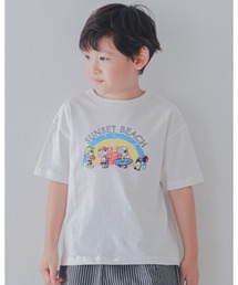 2nd（セカンド）の「ジーンズベーセカンド SUNSET BEACH Tシャツ（Tシャツ/カットソー）」