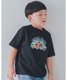 2nd（セカンド）の「ジーンズベーセカンド SUNSET BEACH Tシャツ（Tシャツ/カットソー）」