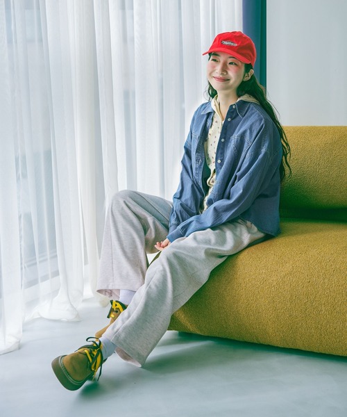 niko and...（ニコアンド）の「袖リブステッチデニムシャツ（シャツ/ブラウス・レディース・インディゴブルー・MEDIUM/LARGE）」の4枚目の写真