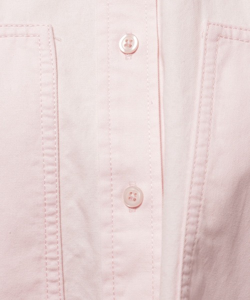 niko and...（ニコアンド）の「袖リブステッチデニムシャツ（シャツ/ブラウス・レディース・インディゴブルー・MEDIUM/LARGE）」の11枚目の写真