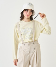 pom ponette junior | 【GOOD PRICE】【130cmあり】【吸水速乾】グラフィック長袖Tシャツ(Tシャツ/カットソー)