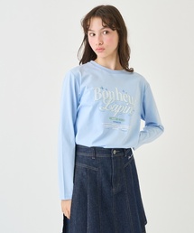 pom ponette junior（ポンポネットジュニア）の「【GOOD PRICE】【130cmあり】【吸水速乾】グラフィック長袖Tシャツ（Tシャツ/カットソー）」