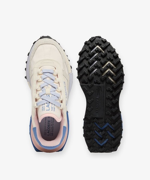 LACOSTE（ラコステ）の「レディース ELITE ACTIVE 1261 SFA / パステルカラーリング スパイクソール エリートアクティブスニーカー（スニーカー・レディース・オフホワイト・24.5cm/23.5cm/23.0cm/22.5cm/25.5cm/24.0cm）」の6枚目の写真