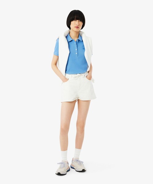 LACOSTE（ラコステ）の「レディース ELITE ACTIVE 1261 SFA / パステルカラーリング スパイクソール エリートアクティブスニーカー（スニーカー・レディース・オフホワイト・24.5cm/23.5cm/23.0cm/22.5cm/25.5cm/24.0cm）」の10枚目の写真