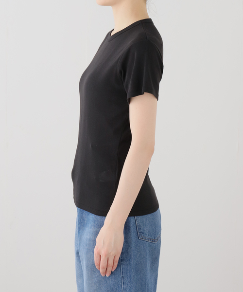 OUTDOOR PRODUCTS（アウトドアプロダクツ）の「miller Light Prib Crew Tee（Tシャツ/カットソー・レディース・グレー/イエロー/アイボリー/ブラック・FREE）」の5枚目の写真
