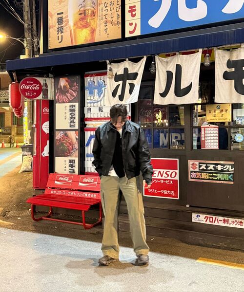 P.IN.O(ピインオ)の「ウールハイネック レイヤードニット ジップアップ - ブラック(カーディガン/ボレロ・メンズ・その他・MEDIUM/LARGE)」の6枚目の写真