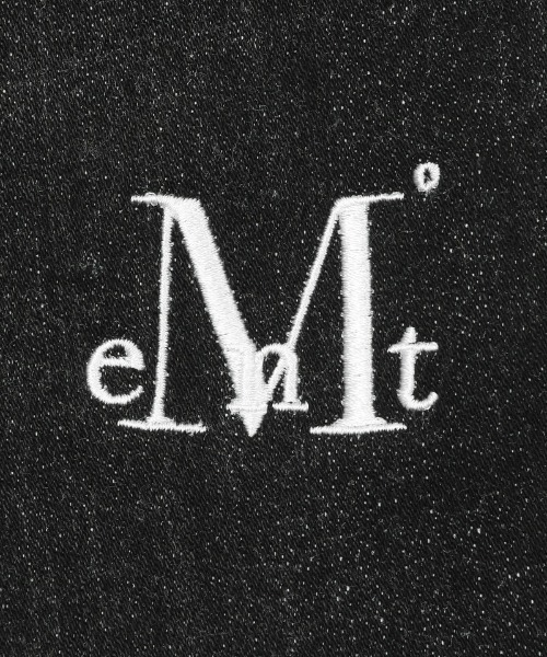MUCENT(ムセント)の「A'GEM/9 × .kom 『MUCENT/ムセント』 SLAITE BOOTS CUT DENIM PANTS/スレートブーツカットデニム パンツ(デニムパンツ・レディース・ブラック・M/S)」の4枚目の写真