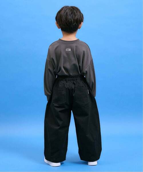 b・ROOM（ビールーム）の「ボリュームバルーンパンツ【MNCM】（その他パンツ・キッズ・チャコール/ベージュ/ブラック/カーキ/アイボリー・150cm/120cm/130cm/140cm/110cm）」の15枚目の写真