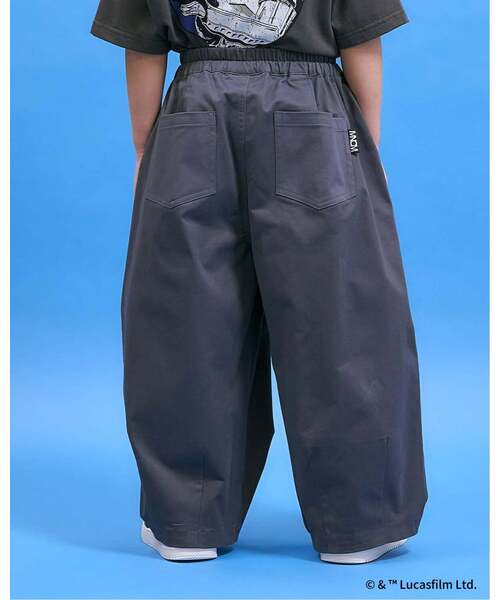 b・ROOM（ビールーム）の「ボリュームバルーンパンツ【MNCM】（その他パンツ・キッズ・チャコール/ベージュ/ブラック/カーキ/アイボリー・150cm/120cm/130cm/140cm/110cm）」の13枚目の写真