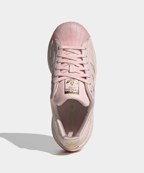 adidas（アディダス）の「SST ボールド / SUPERSTAR BOLD / 厚底スニーカー / アディダスオリジナルス adidas Originals（スニーカー・レディース・ピンク・28.0cm/27.5cm/27.0cm/26.5cm/26.0cm/25.5cm/22.0cm/25.0cm/24.5cm/24.0cm/23.5cm/23.0cm/22.5cm）」の2枚目の写真